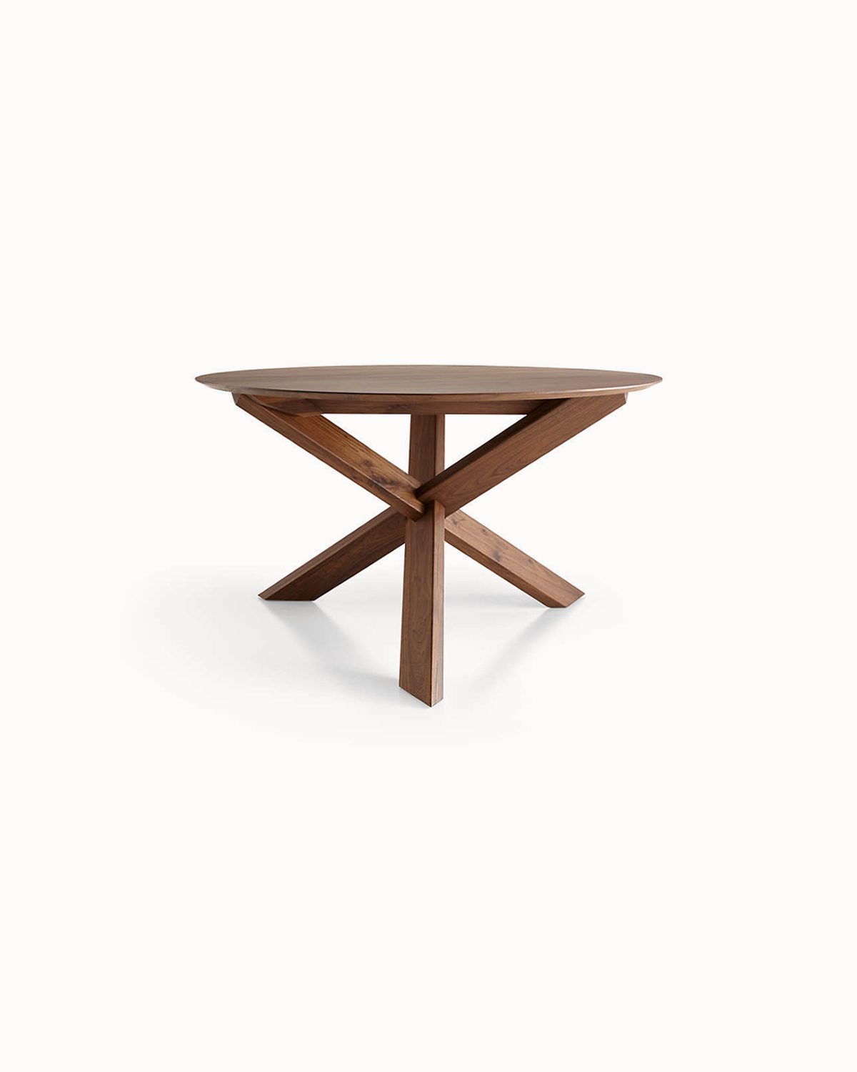 Round Wood Dining Table