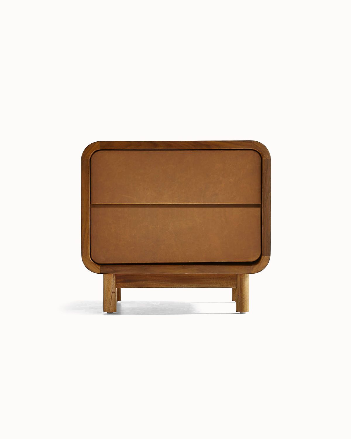 Walnut Bedside Nightstand
